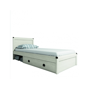 Jednolůžková postel Magellan 1S-90, borovice vintage
