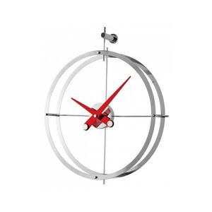 Designové nástěnné hodiny Nomon Dos Puntos I red 55cm
