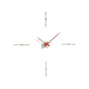 Designové nástěnné hodiny Nomon Merlin 4i red 110cm