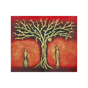 Obraz - Strom Adama a Evy, 90x60 cm