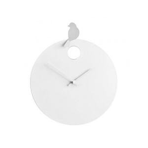Designové nástěnné hodiny Diamantini&Domeniconi 394 silver Bird 40cm
