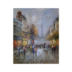 Obraz - Rozzářená Paříž, 50x60 cm