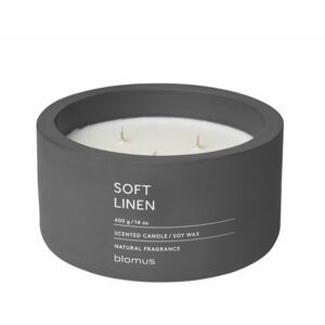 Vonná svíčka Soft Linen - kulatá