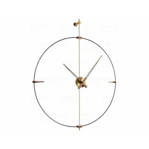 Designové nástěnné hodiny Nomon Bilbao Brass Small 92cm