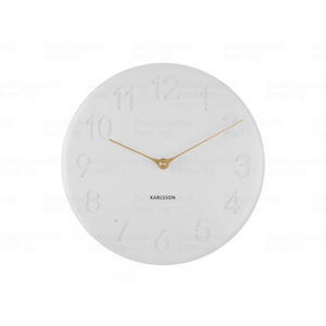 Designové nástěnné hodiny 5771WH Karlsson 25cm