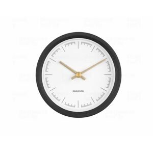 Designové nástěnné hodiny 5773BK Karlsson 12,5cm