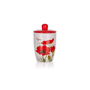 BANQUET Dóza s víčkem 600ml Red Poppy OK