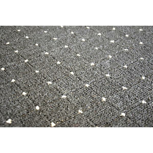 Kulatý koberec Udinese antracit, 120 cm