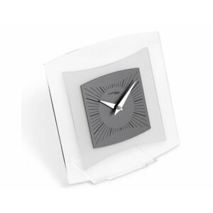 Designové stolní hodiny I805AN smoke grey IncantesimoDesign 20cm