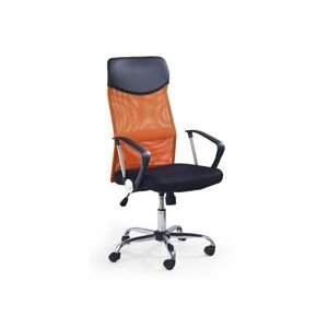 Oranžová kancelářská židle Vire