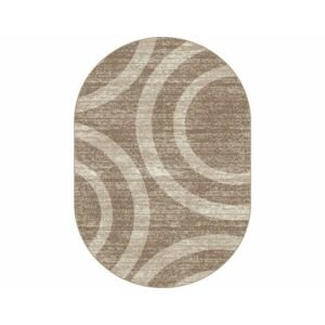 Oválný kusový koberec Cappuccino 16012-13o, 120x170 cm