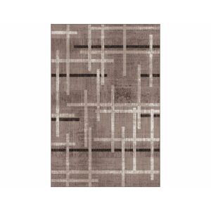 Kusový hnědý koberec Mira 24009-133, 80x150 cm