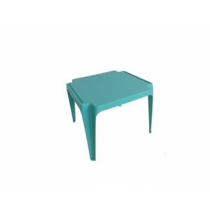 Azurový plastový stolek Susi