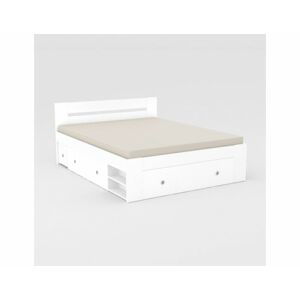Bílá postel Rea Larisa 180x200 cm