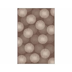 Kusový hnědý koberec Sonata 22010-130 Rozměry: 160x230