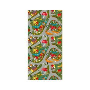 Běhounový zelený koberec Kolibri 11045-130 Šířka: 80 cm