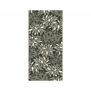 Běhounový černý koberec Naturalle 906-80 Šířka: 80 cm