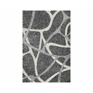 Kusový černý koberec Fantasy 12558-160 Rozměry: 80x150
