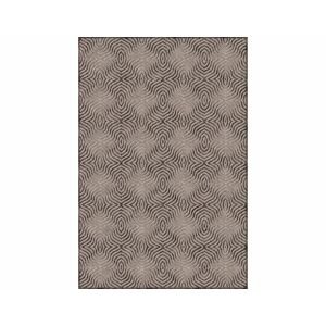Kusový hnědý koberec Mira 24004-130 Rozměry: 160x230