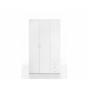 Bílá šatní skříň Space 70409