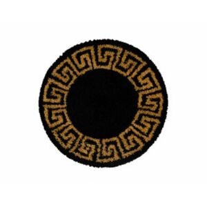 Kusový koberec Hera Shaggy 3301 gold kruh