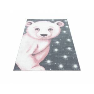 Dětský kusový koberec Bambi 810 pink