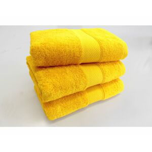 Žlutý ručník Bambu Zorel