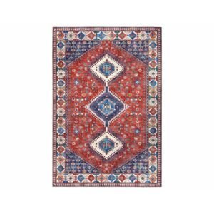 Kusový koberec Asmar 104965 brick red, blue, multicolored