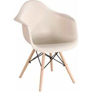 Designová židle DAMEN, capuccino