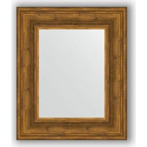 Zrcadlo v rámu, leptaný bronz 49x59 cm