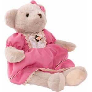 Plyšový medvídek Girl růžová 45 cm