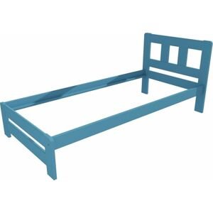 Jednolůžková postel VMK010B 90 modrá
