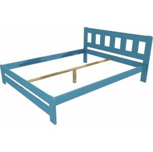 Dvoulůžková postel VMK010B 180 modrá