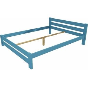 Dvoulůžková postel VMK012B 180 modrá