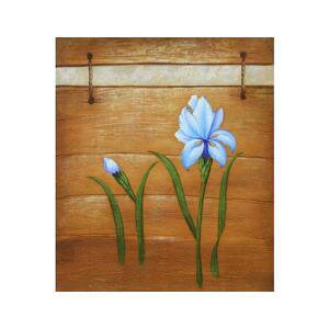 Obraz - Dva modré květy