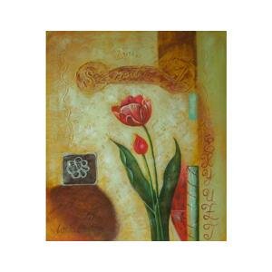 Obraz - Osamělý tulipán