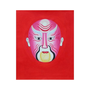 Obraz - Růžová maska