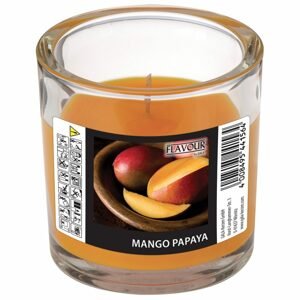 Vonná svíčka Mango-Papaya ve skle ELEGANT - Gala Kerzen
