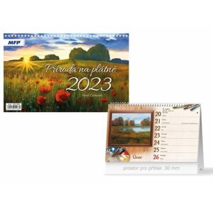 kalendář 2023 stolní Příroda na plátně 1061389 - MFP Paper s.r.o.