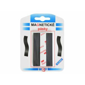 Magnetické samolepicí pásky - 10 ks -