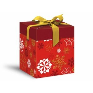 krabička dárková vánoční 12x12x15cm 5370605 - MFP Paper s.r.o.