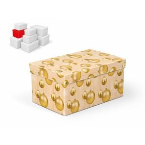 krabice dárková vánoční B-V001-D 22x14x11cm 5370680 - MFP Paper s.r.o.