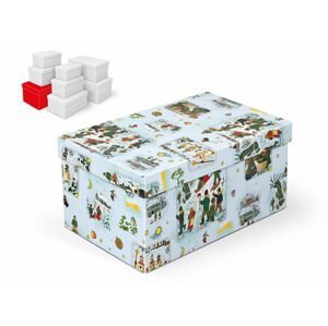 krabice dárková vánoční B-V005-GL 28x18x14cm 5370768 - MFP Paper s.r.o.