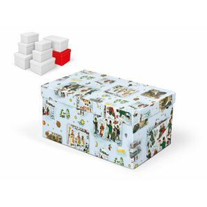 krabice dárková vánoční B-V005-HL 30x19x15cm 5370769 - MFP Paper s.r.o.
