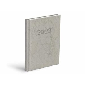 diář 2023 D801 PU silver 7781159 - MFP Paper s.r.o.