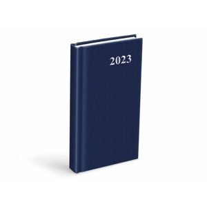 diář 2023 D802 PVC Blue 90x170 mm 7781174 - MFP Paper s.r.o.