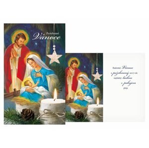 přání Vánoční malé V23-158 Z PRANI_Z_609 - MFP Paper s.r.o.
