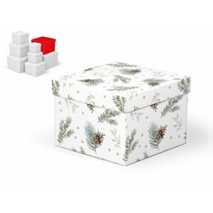 krabice dárková vánoční C-V006-F 18x18x13cm 5370936 - MFP Paper s.r.o.