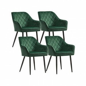 Set čtyř jídelních židlí LDC088C01-4 (4 ks)
