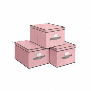 Set stohovatelných boxů RFB03PK (3 ks)